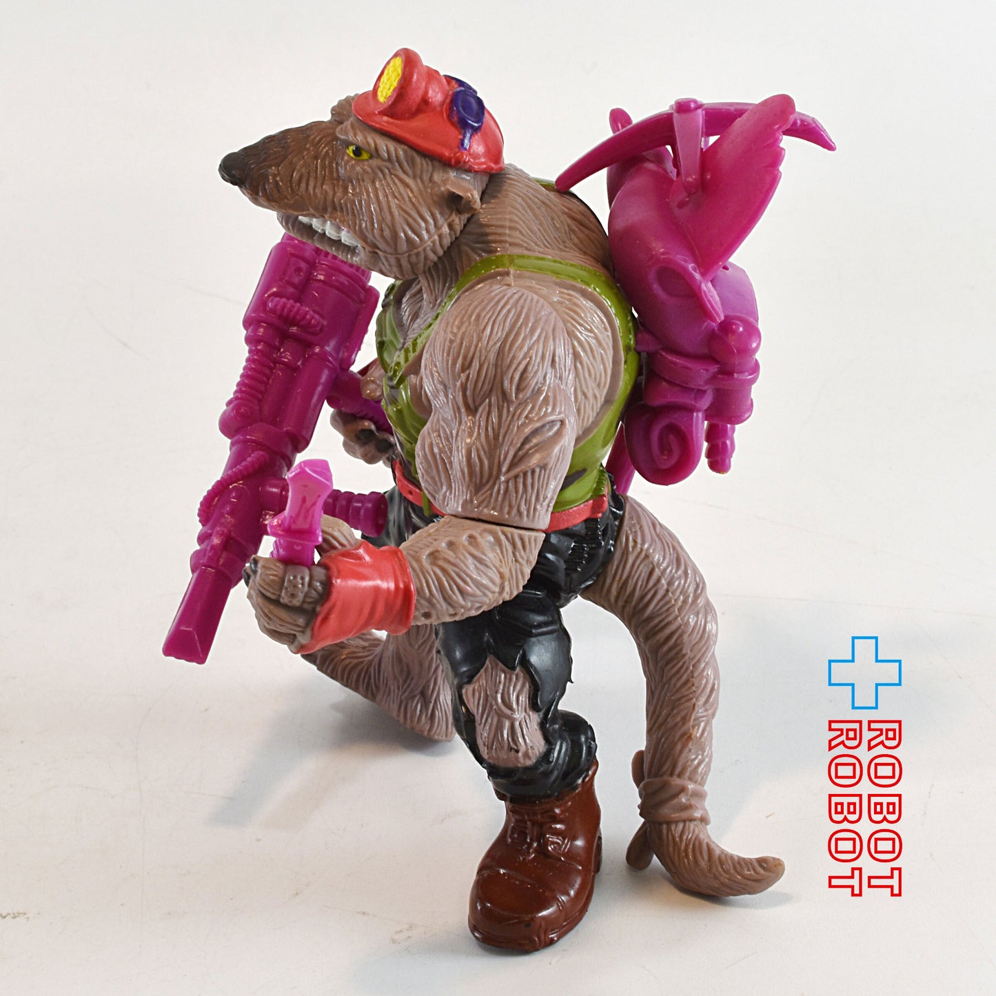プレイメイツ ティーンエイジ・ミュータント・ニンジャ・タートルズ TMNT ケイブ レオと恐竜ディンギー・ディノ アクションフィギュア ルース完品