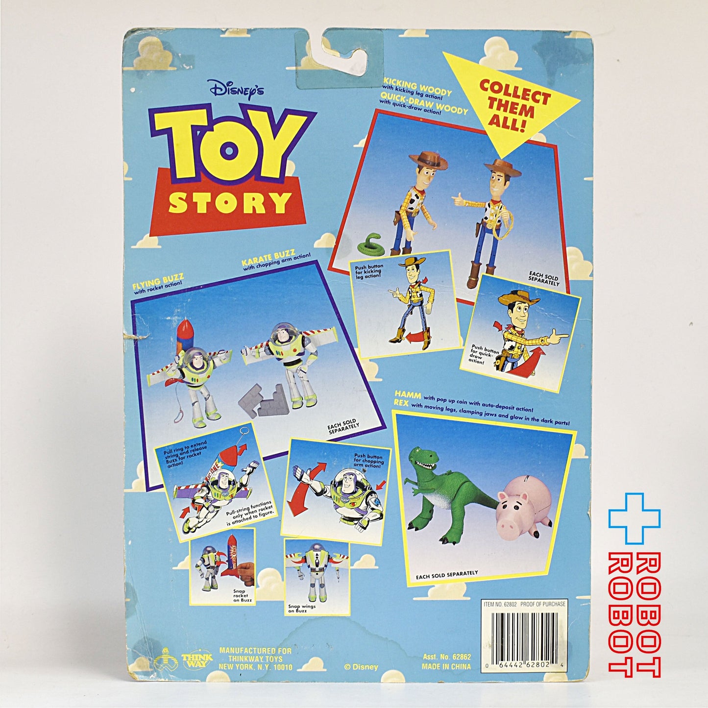 シンクウェイ社 トイ・ストーリー バズライトイヤー カラテチョップ アクション フィギュア 未開封