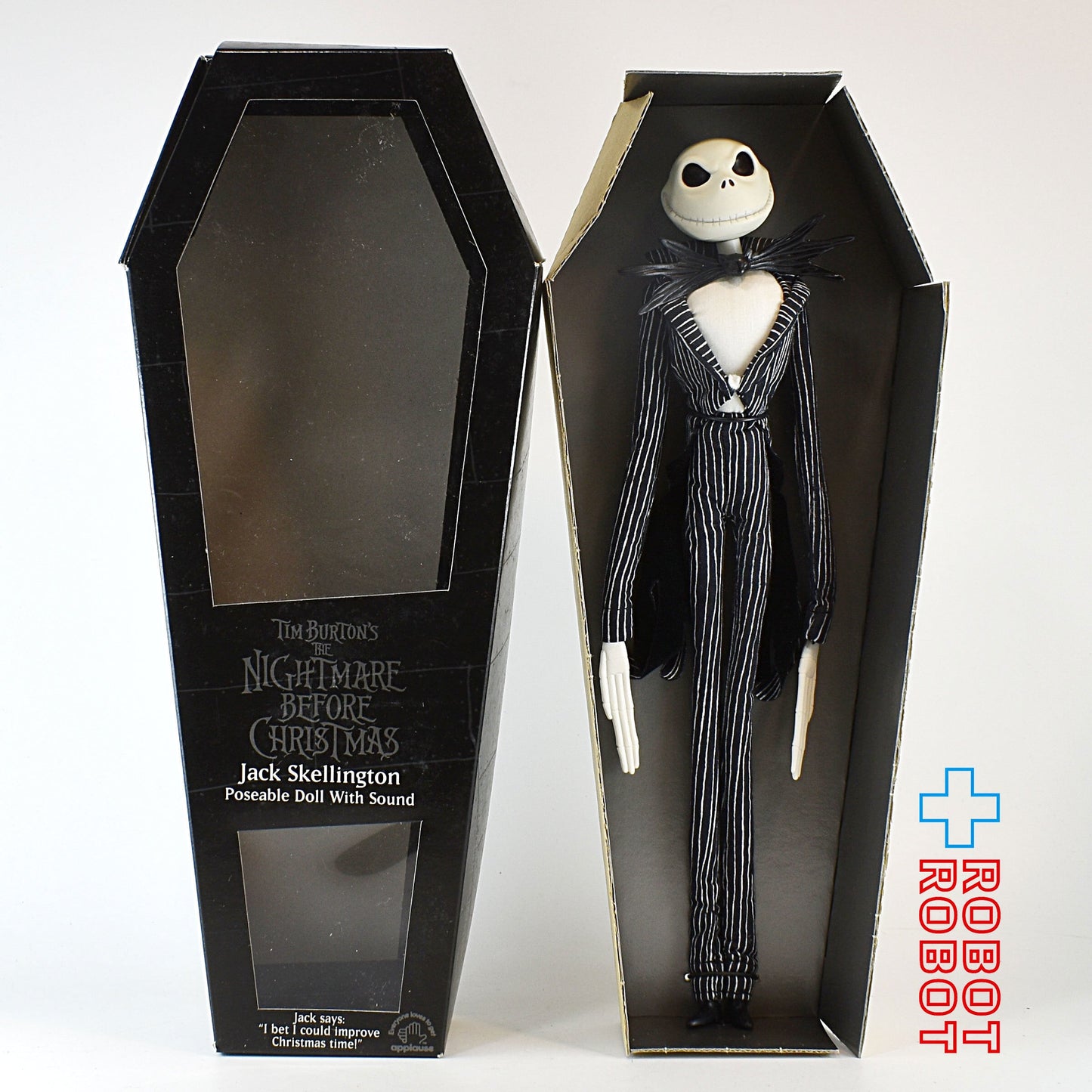 アプローズ ナイトメアー・ビフォア・クリスマス ジャック・スケリントン ポーザブルドール with サウンド