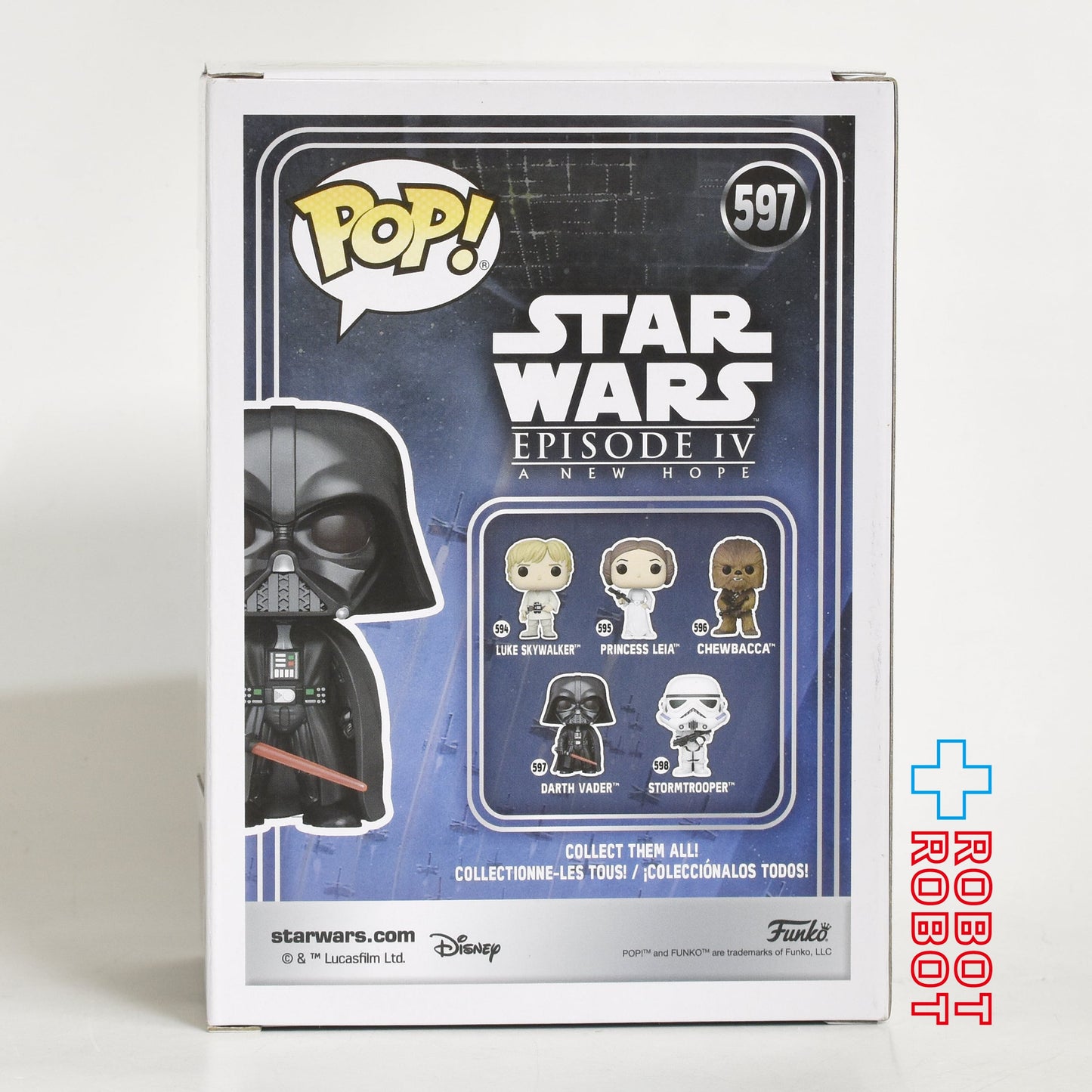 ファンコ POP! 597 スター・ウォーズ ダース・ベイダー 箱入