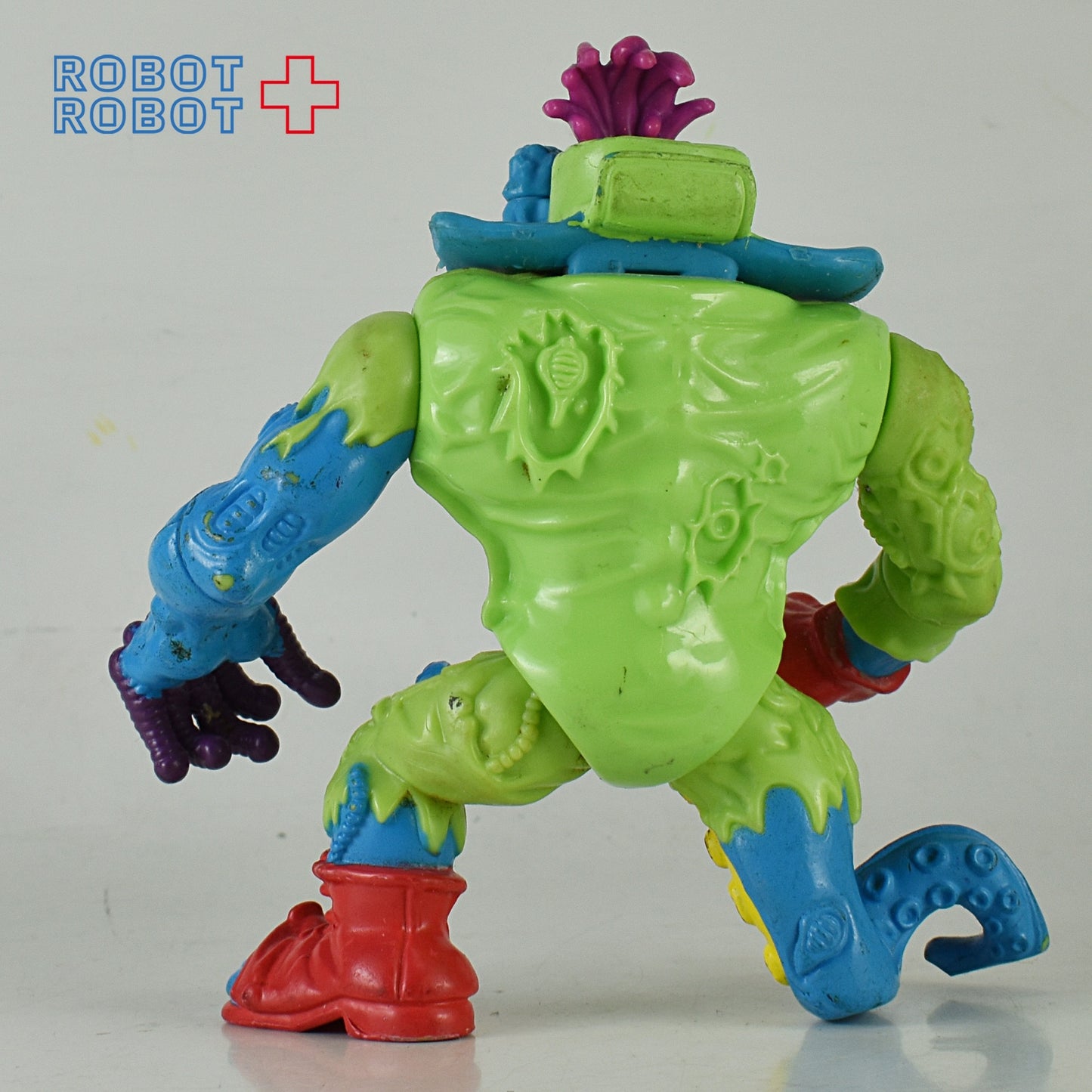 プレイメイツ ティーンエイジ・ミュータント・ニンジャ・タートルズ TMNT タートルズ ワーム 1991 アクションフィギュア ルース ※難有り