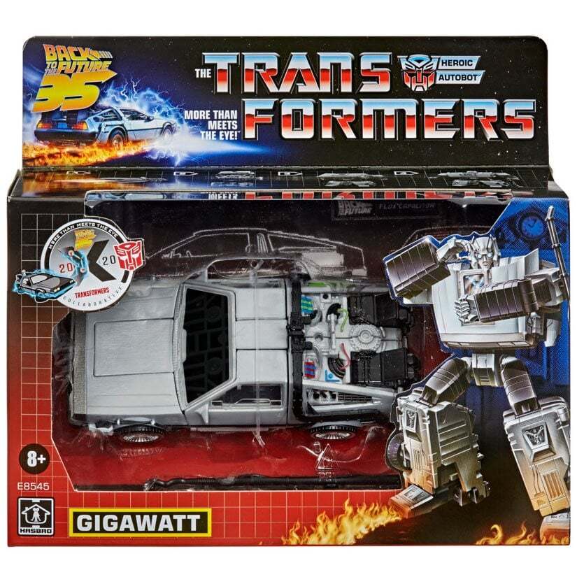 トランスフォーマー GIGAWATT(ギガワット)バック・トゥ・ザ・フューチャー デロリアン 未開封