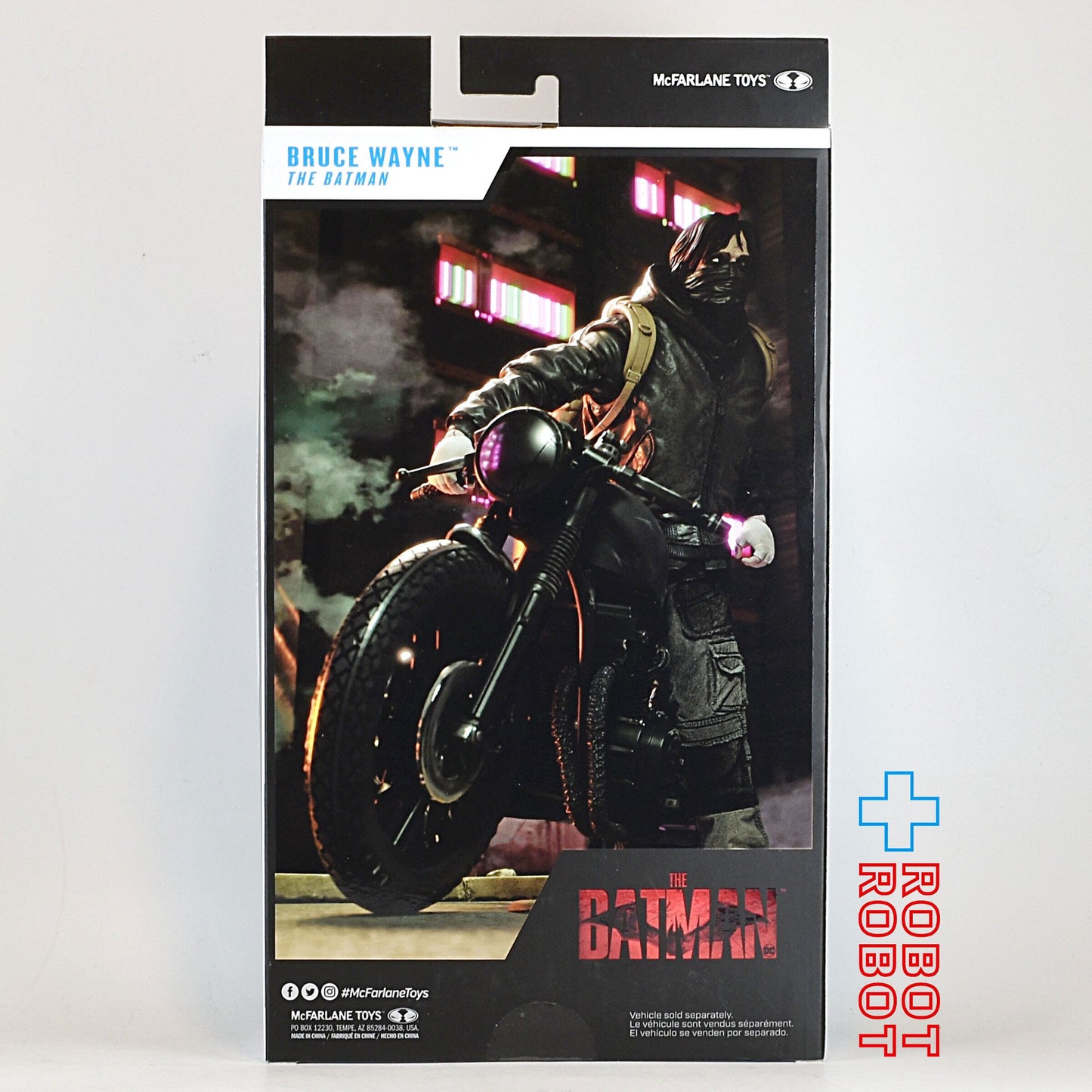 マクファーレン・トイズ DCマルチバース 7インチ #121 ザ・バットマン ブルース・ウェイン ドリフター マスクド アクションフィギュア US版 未開封