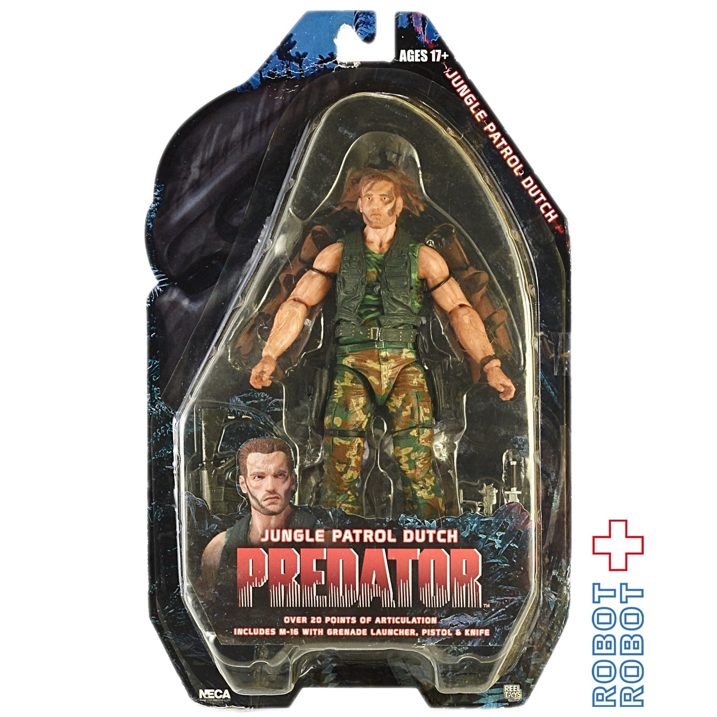 ネカ プレデター シリーズ 08 プレデター / ジャングル・パトロール・ダッチ 7インチアクションフィギュア 未開封