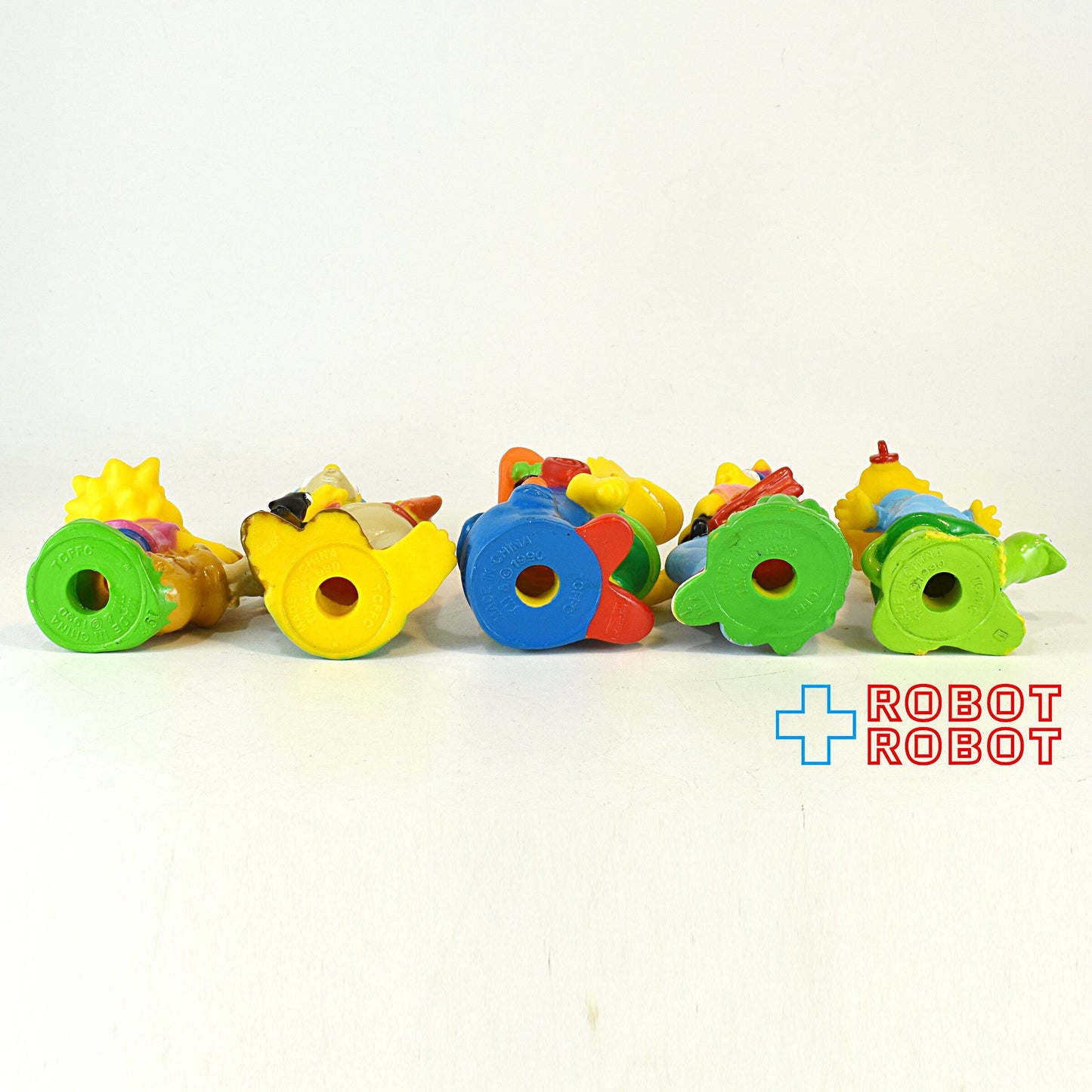 バーガーキング シンプソンズ ゴー キャンピング ソフビフィギュア 5種セット