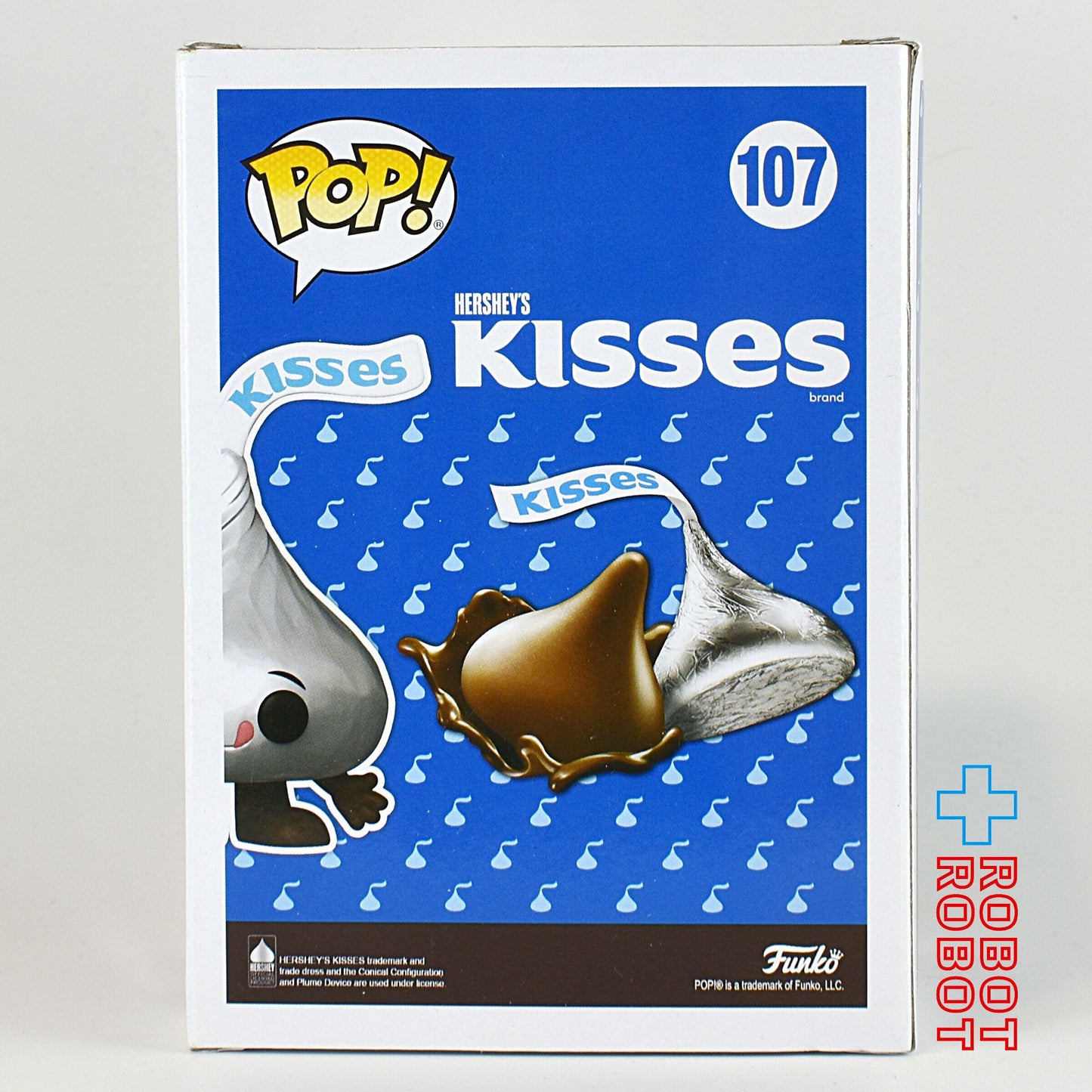 ファンコ POP! 107 ハーシーズ キスチョコ ビニールフィギュア アドバタイジングキャラクター 箱入