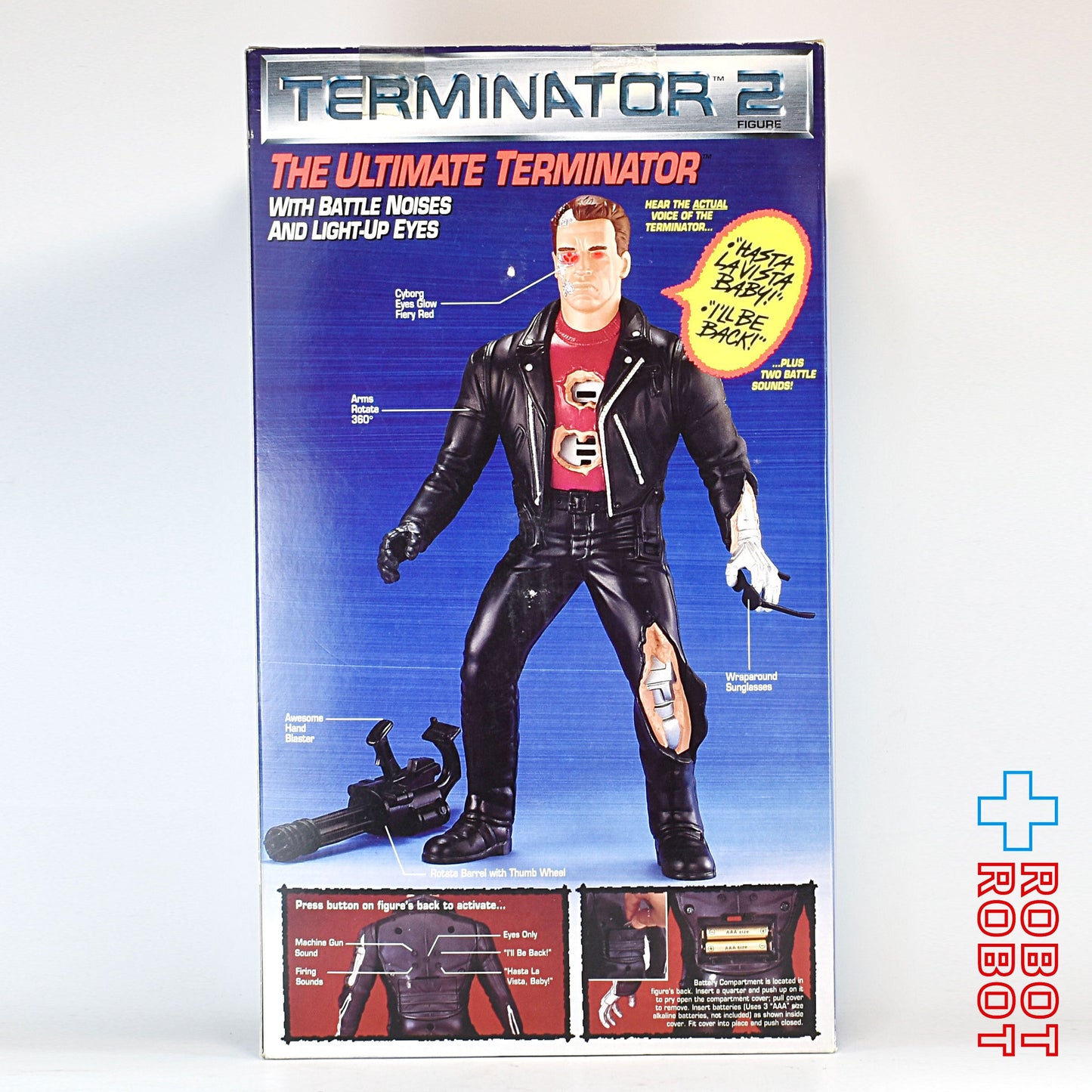 ケナー ターミネーター2 アルティメット・ターミネーター トーキング・ライトアップ アクションフィギュア 未開封