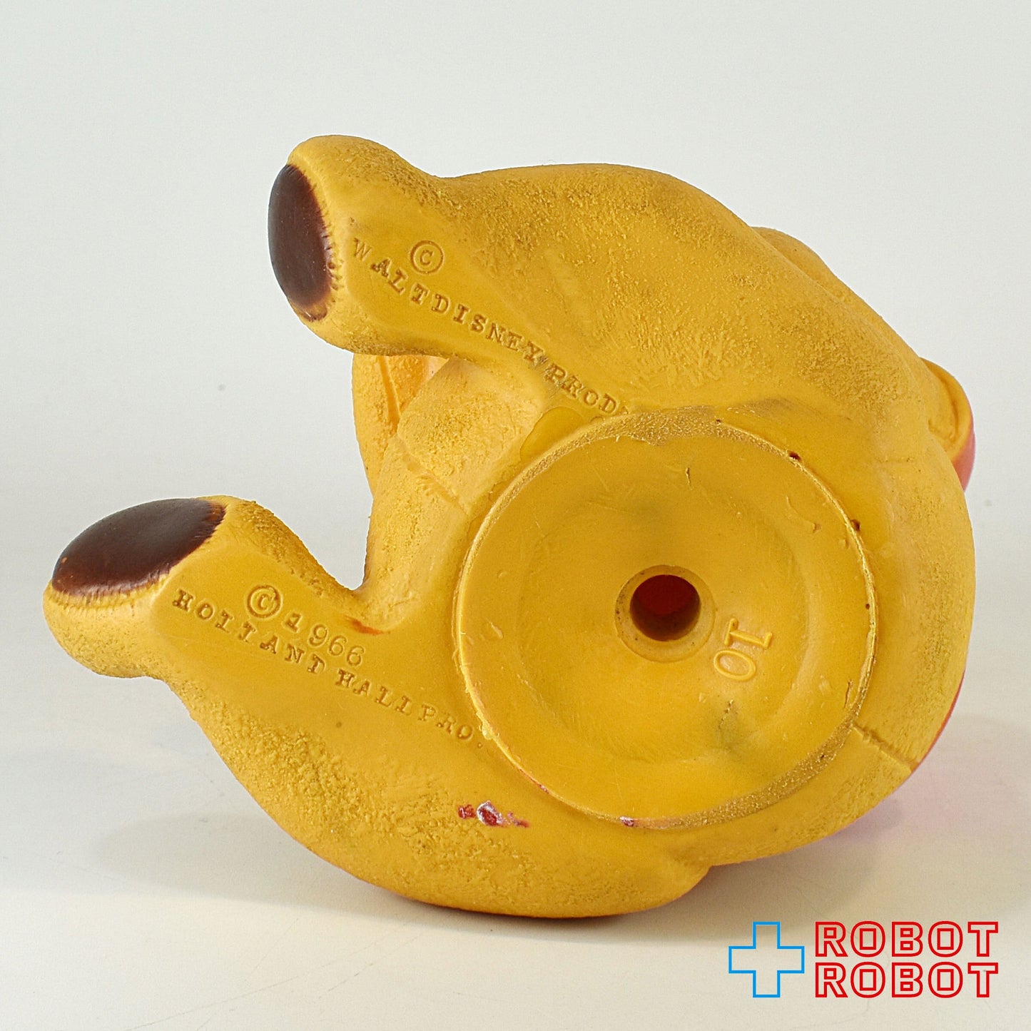 ディズニー くまのプーさん ラバー スクイーク ソフビ フィギュア 1966