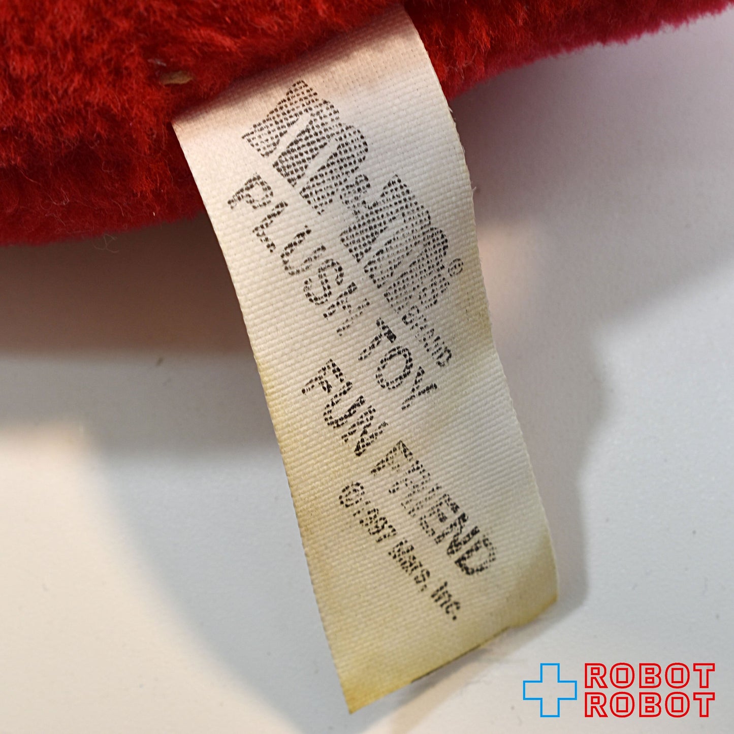 M&M's レッド プラッシュトイ ファンフレンド ぬいぐるみ人形 1997 エムアンドエムズ