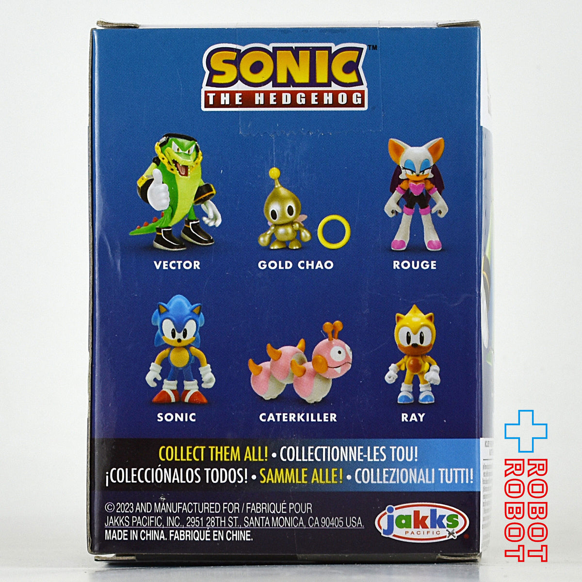 ※パッケージダメージ:ソニック・ザ・ヘッジホッグ ベクター 2.5インチ アクションフィギュア 未開封