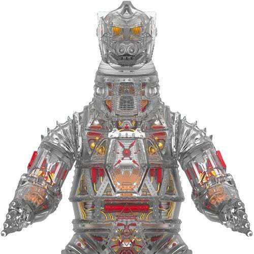 スーパー7 東宝 スーパーサイボーグ メカゴジラ (クリア) 11インチ アクションフィギュア 未開封