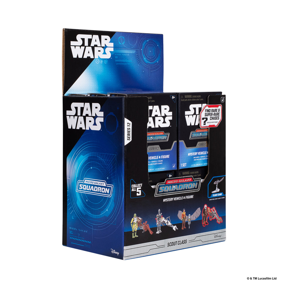 スター・ウォーズ マイクロ・ギャラクシー スカウトクラス ミステリー ビークル & フィギュア シリーズ12 国内版 未開封