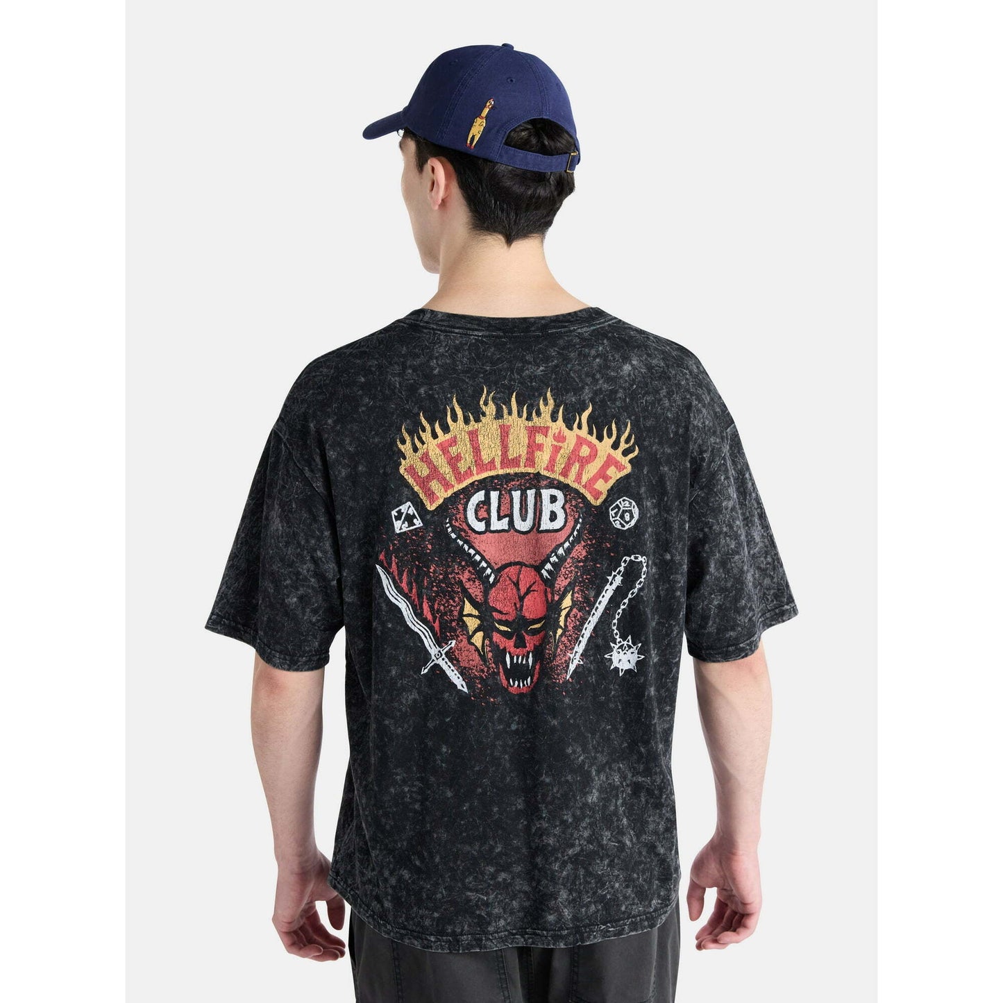 ストレンジャー・シングス ダスティン グラフィック Tシャツ