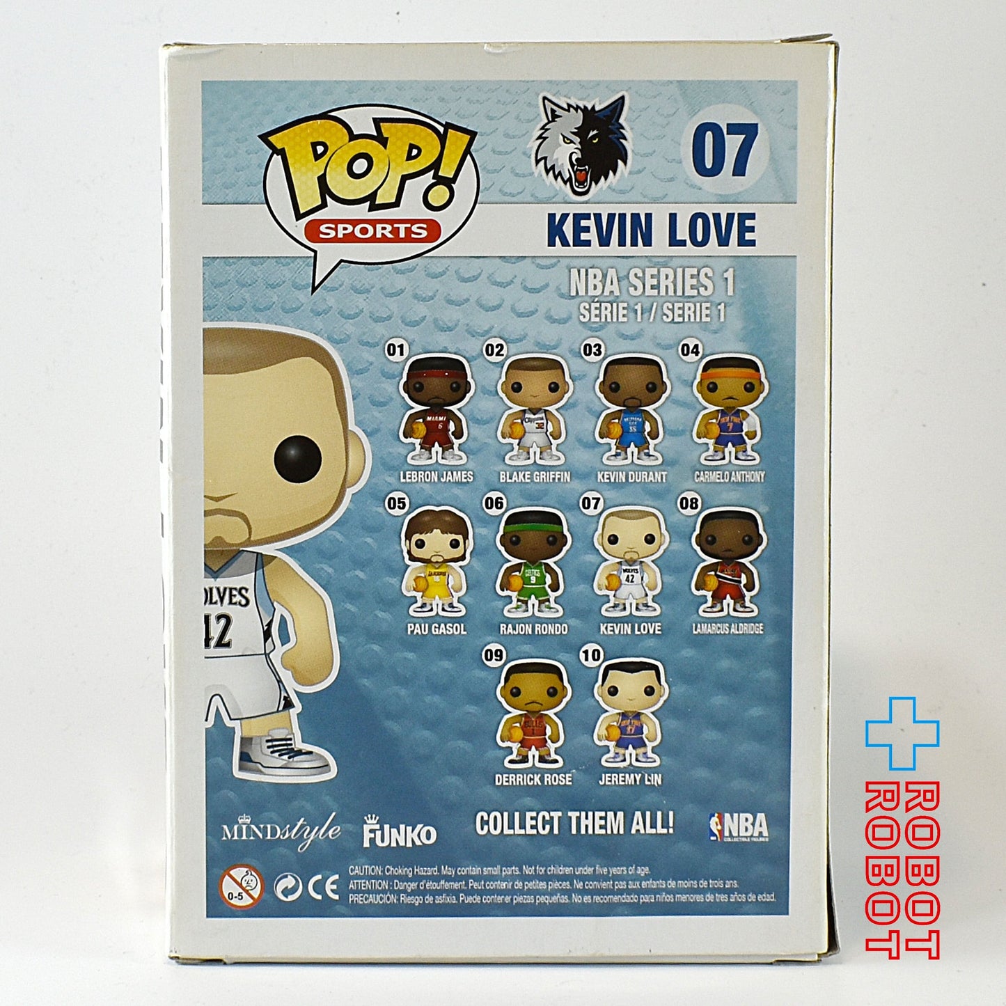 ファンコ POP! Sports 07 NBA ケビン・ラブ ビニールフィギュア 国内版