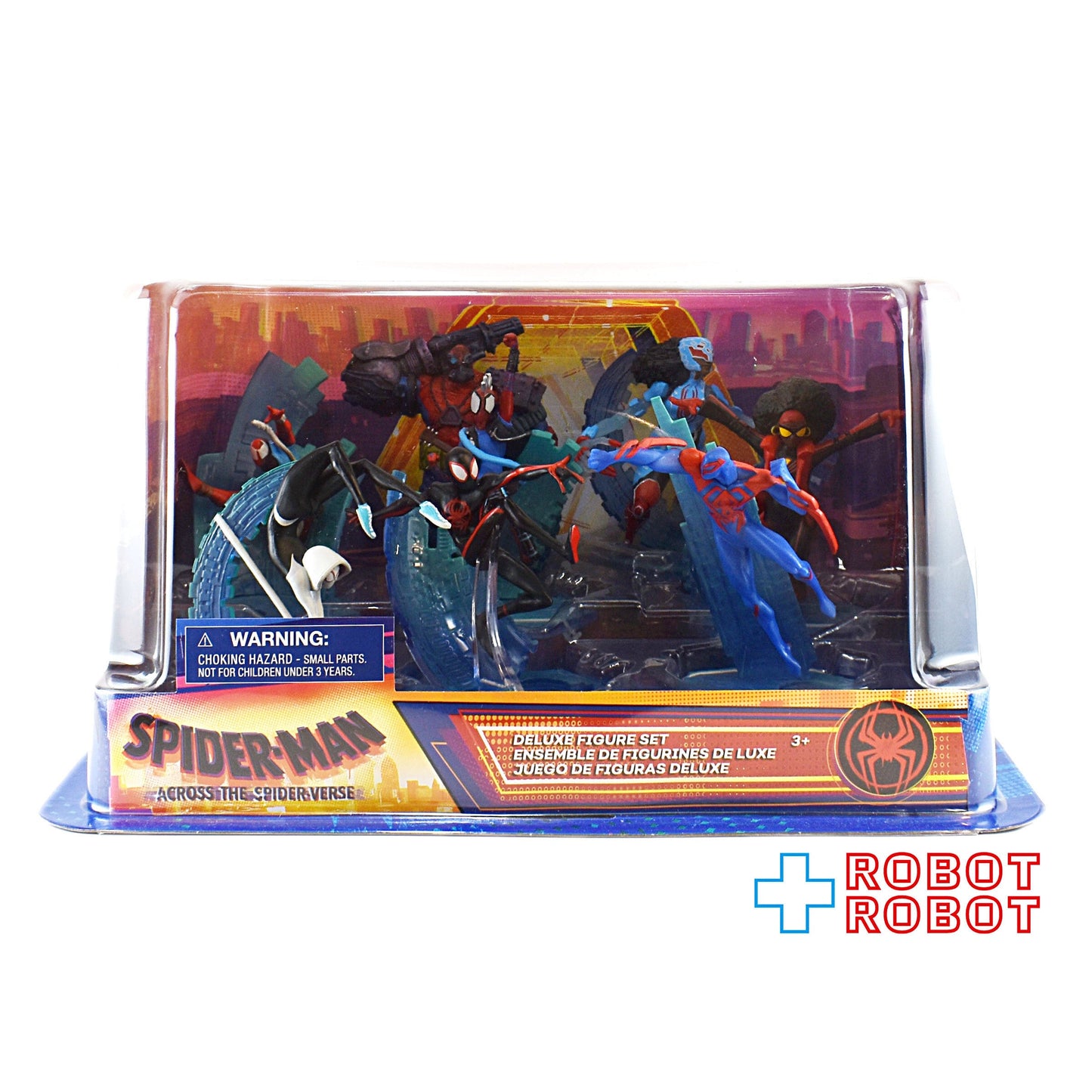 ディズニーストア スパイダーマン アクロス・ザ・スパイダーバース デラックス フィギュア セット 未開封