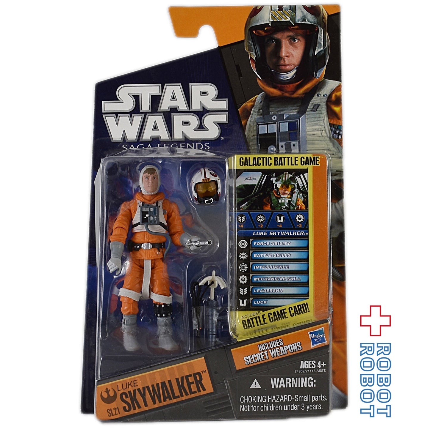 スター・ウォーズ SL2010 SL21 ルーク・スカイウォーカー スノースピーダーパイロット 3.75インチ アクションフィギュア 未開封 US版