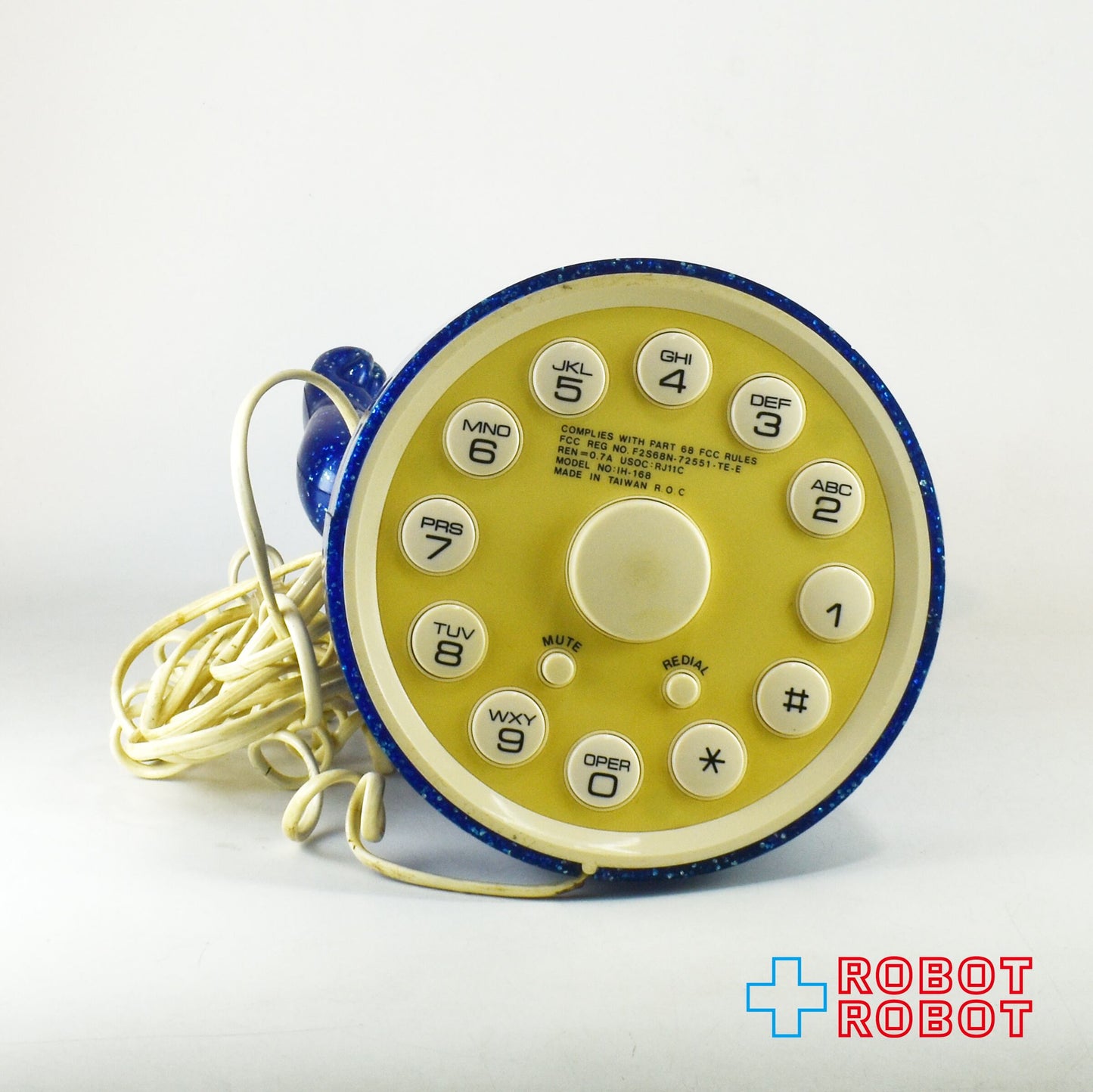 クレスト社 マスコットキャラクター スパークル 電話機 フィギュア 1983