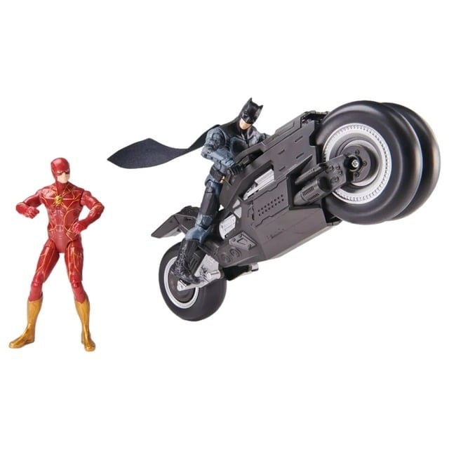 DC フラッシュ バットマン バットサイクル アクションフィギュアセット 未開封
