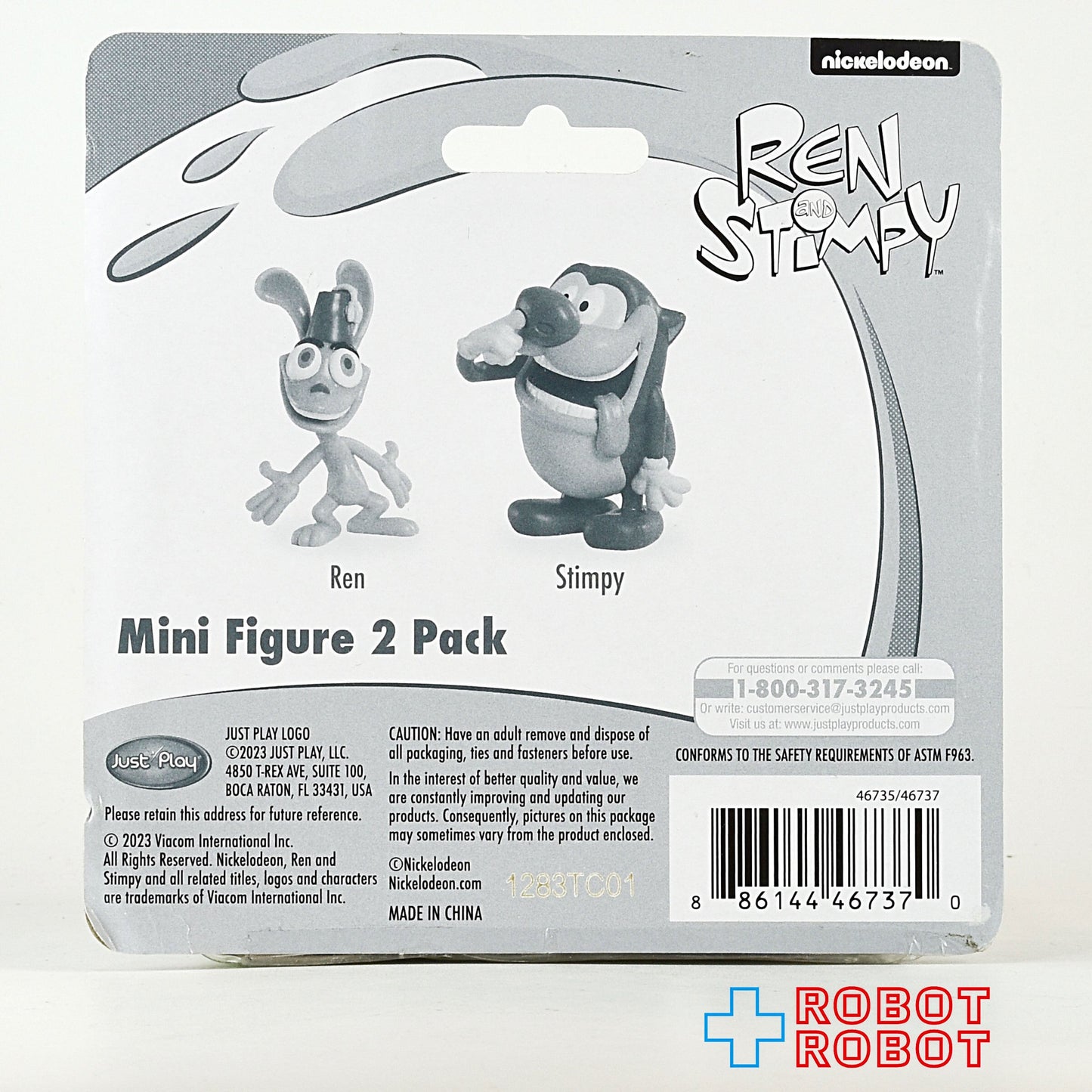 レン&スティンピー ミニフィギュア 2パック 箱入未開封