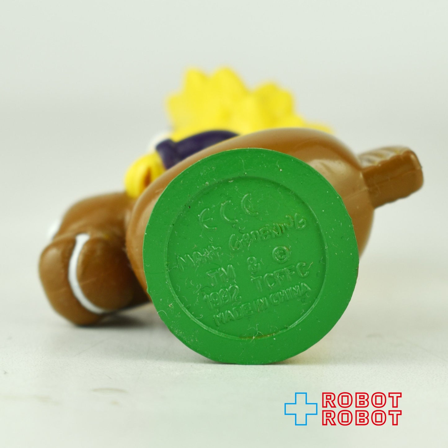 シンプソンズ 3Dチェス マギー・シンプソン 紫 チェスの駒 PVCフィギュア 1992