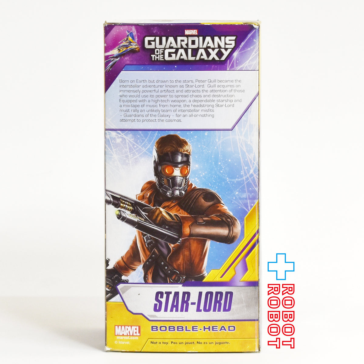 ファンコ マーベル ガーディアンズ・オブ・ギャラクシー スターロード ワッキーワブラー ボブルヘッド フィギュア 開封箱入