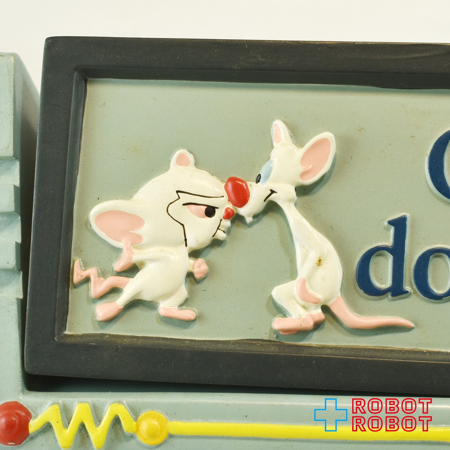 ワーナーブラザーズ・スタジオストア ピンキー & ブレイン デスクサイン 1999