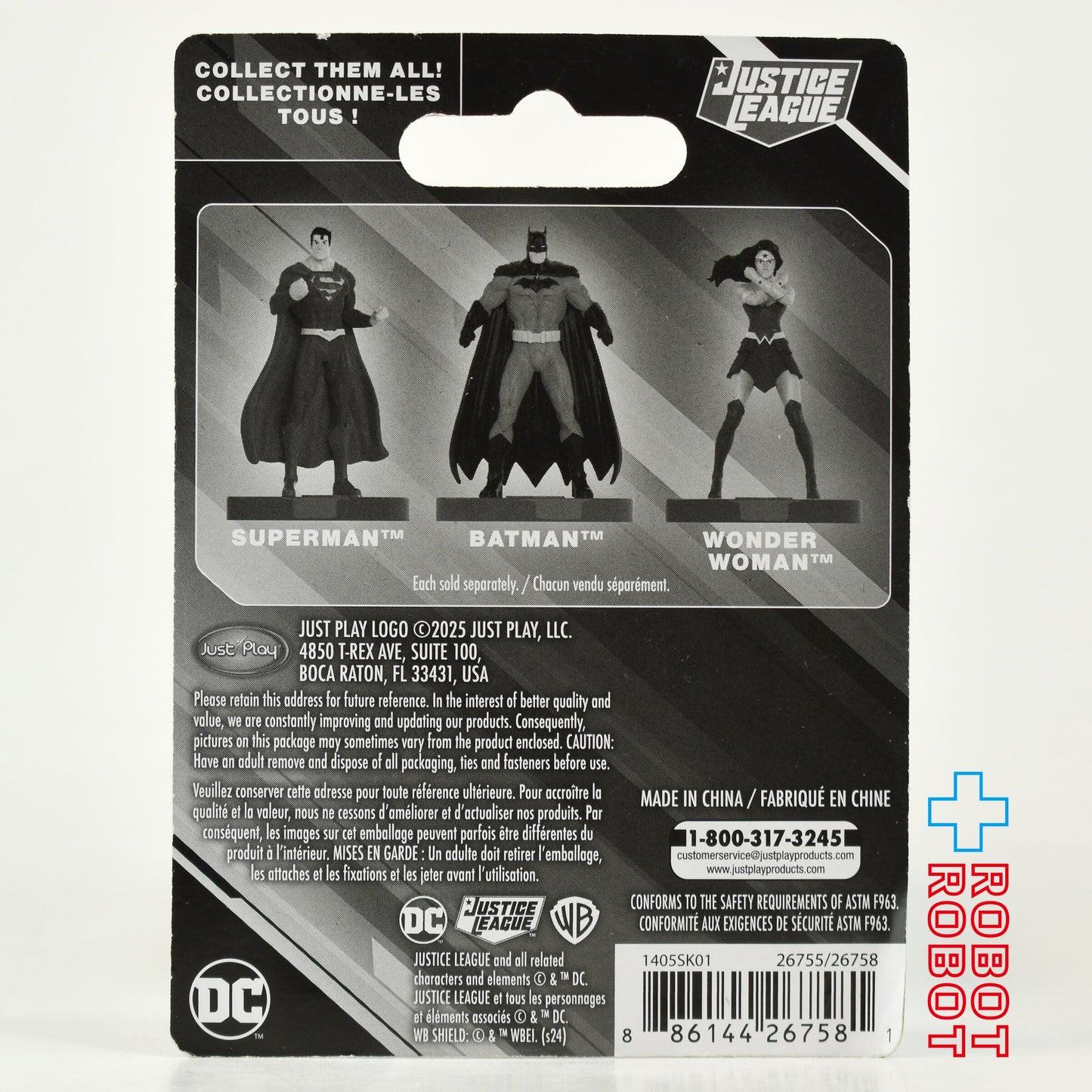 ジャストプレイ DC ジャスティス・リーグ ワンダーウーマン 2.5インチ ミニフィギュア 未開封