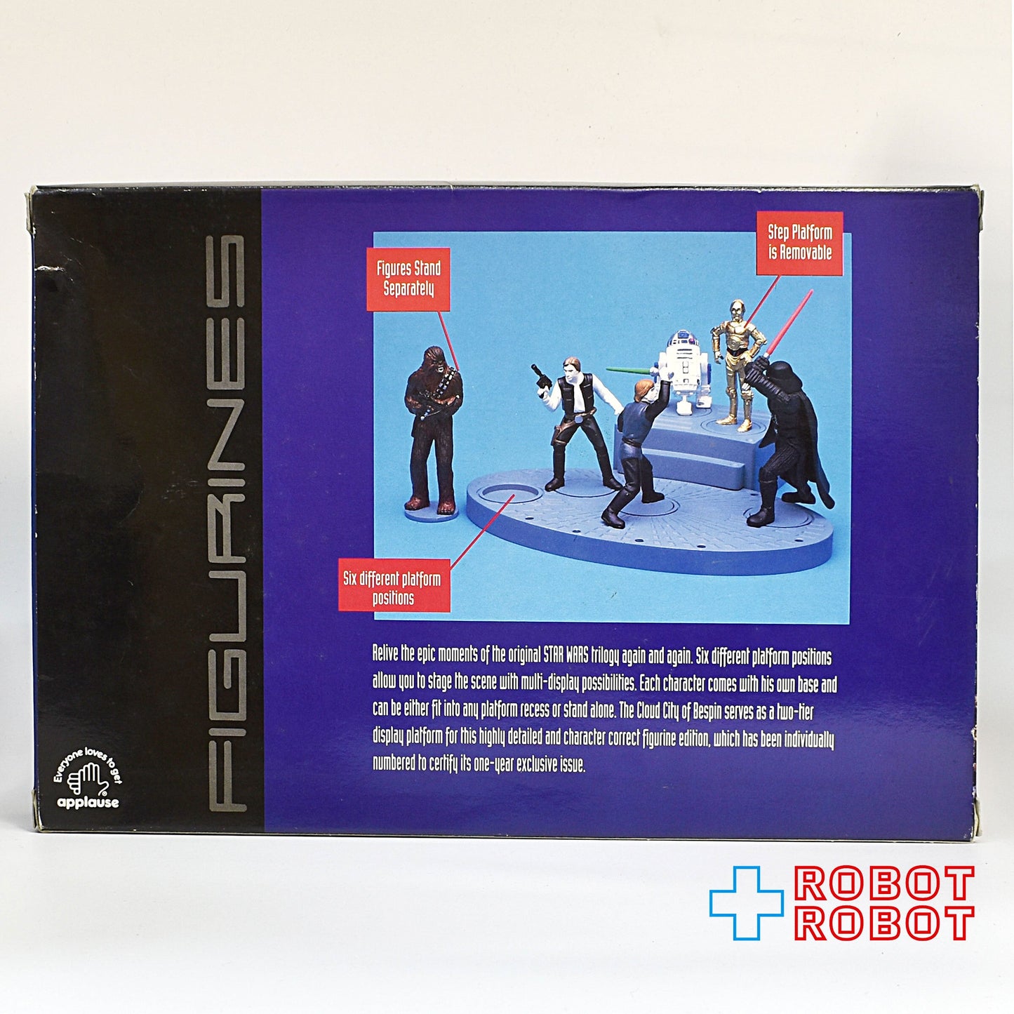 アプローズ スター・ウォーズ フィギュアリン with ベスピン ディスプレイ 箱入