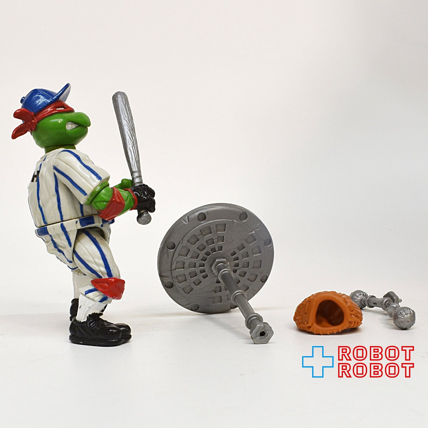 プレイメイツ タートルズ ベースボール・ラファエロ アクションフィギュア ルース 完品