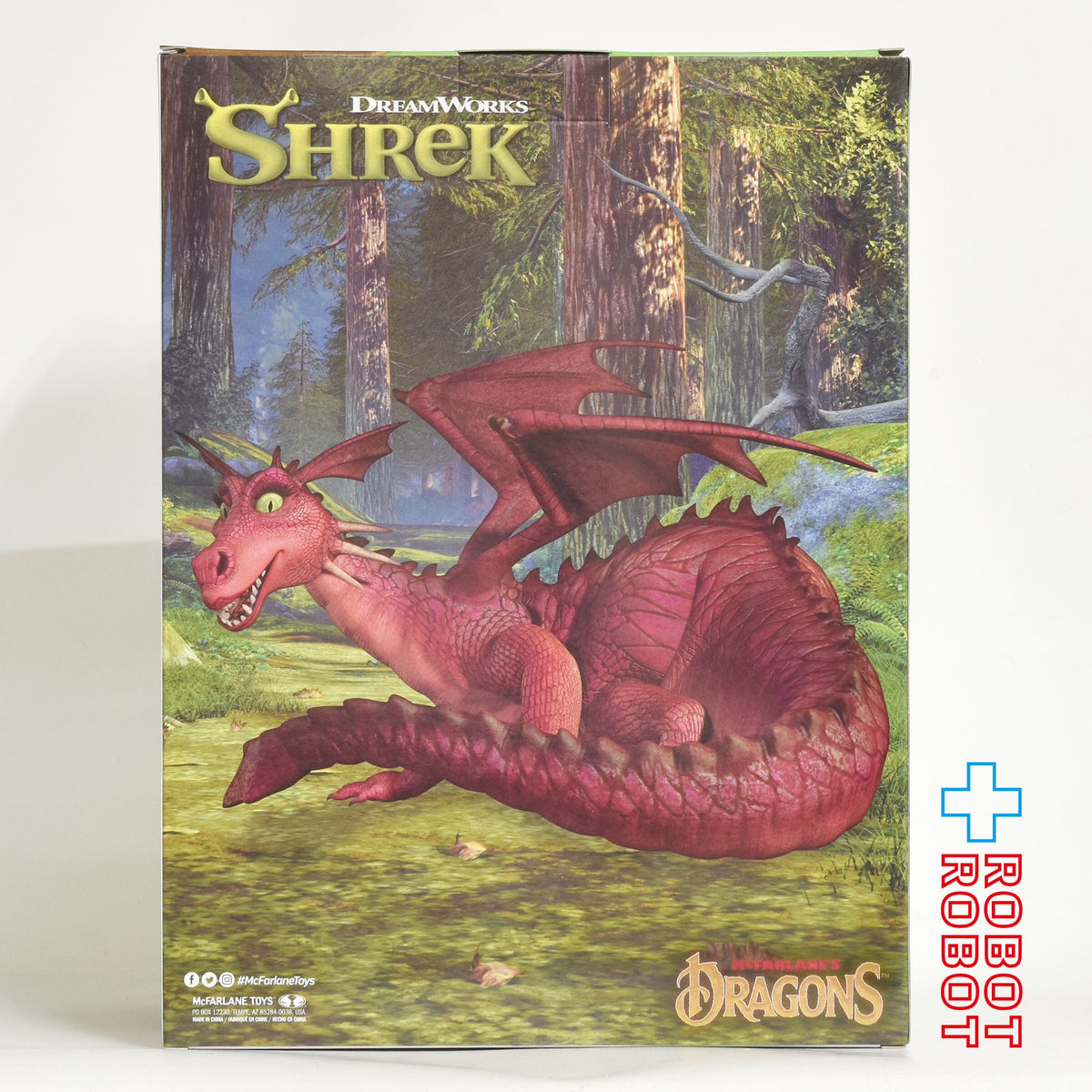 マクファーレン・トイズ 30周年 シュレック ドラゴン アクションフィギュア 未開封