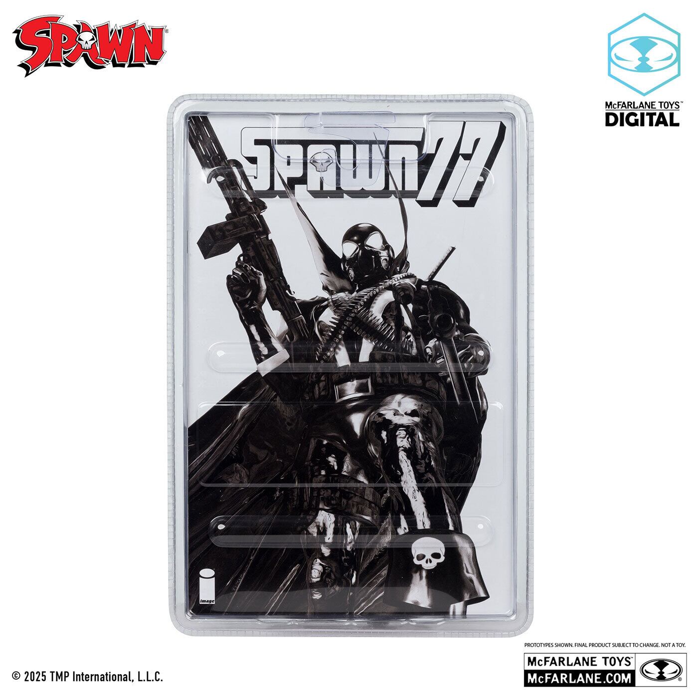 マクファーレン スポーン / スポーン77 (ブラック & レッド) レッド プラチナム エディション 7インチ アクションフィギュア 国内版 未開封