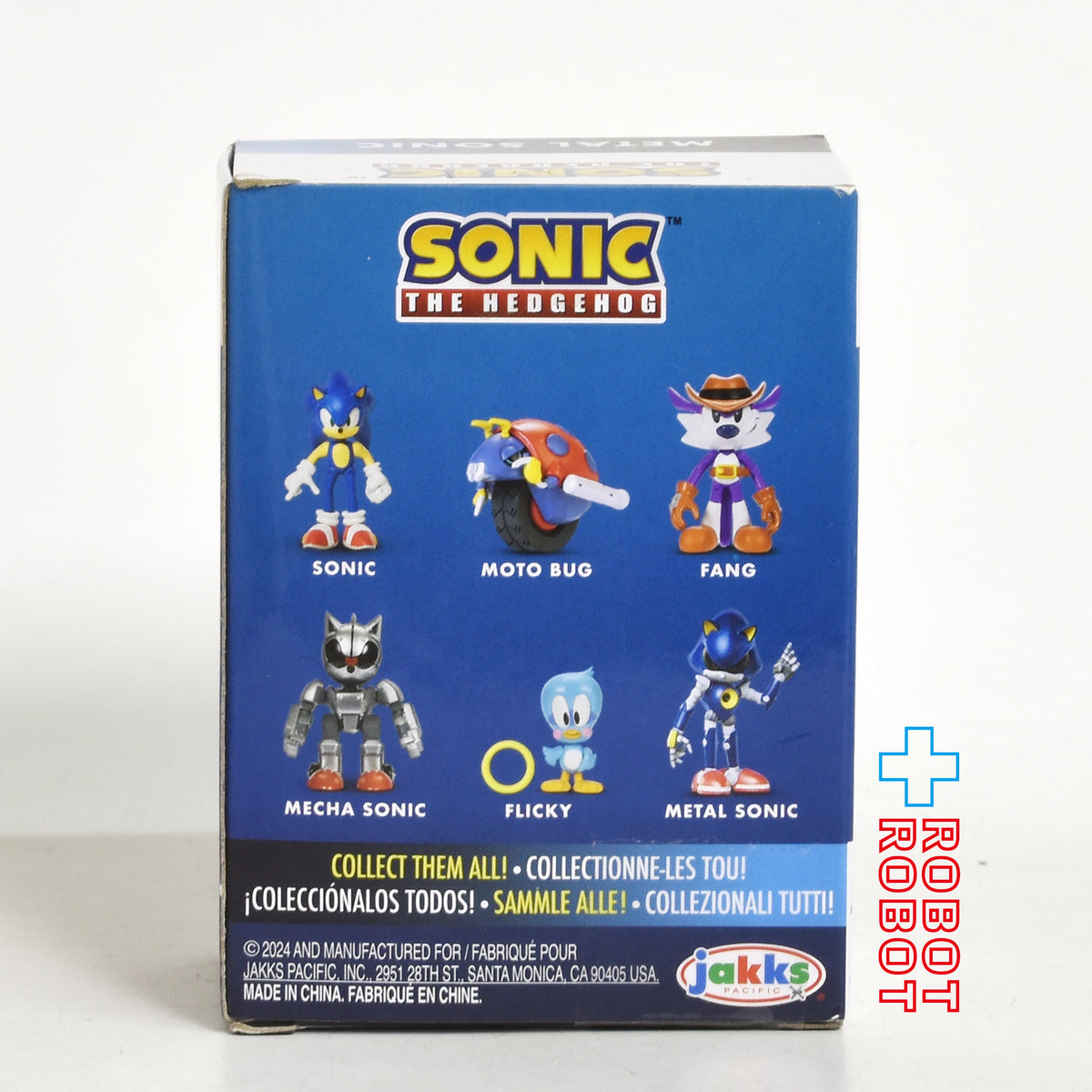 ※開封※パッケージダメージ:ソニック・ザ・ヘッジホッグ メタルソニック 2.5インチ アクションフィギュア 未開封