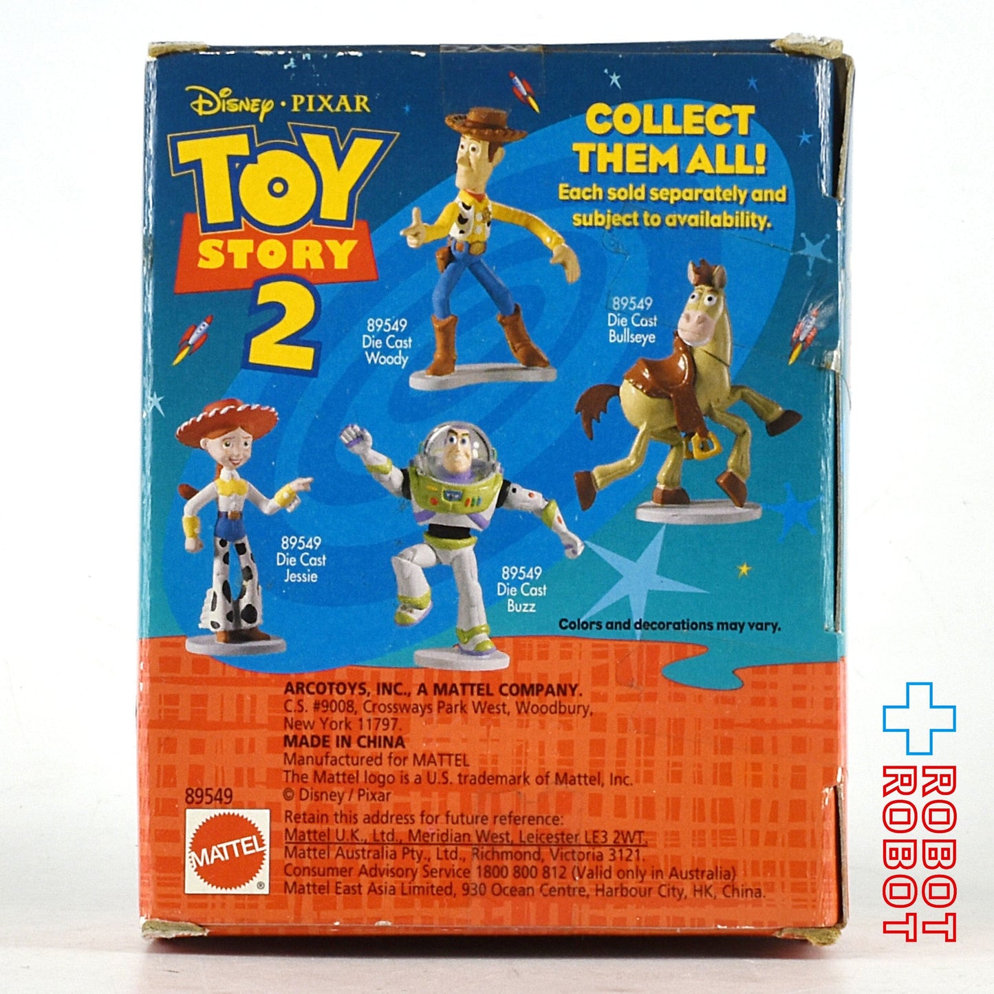 トイストーリー2 ダイキャストキャラクター バズ・ライトイヤー ミニフィギュア 未開封