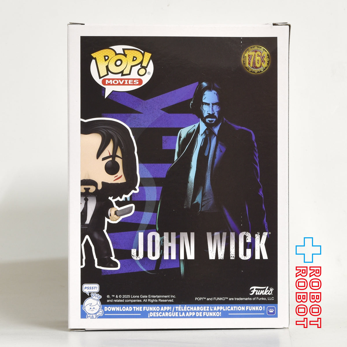 ファンコ POP! Movies 1763 ジョン・ウィック / ジョン・ウィック ビニールフィギュア 未開封