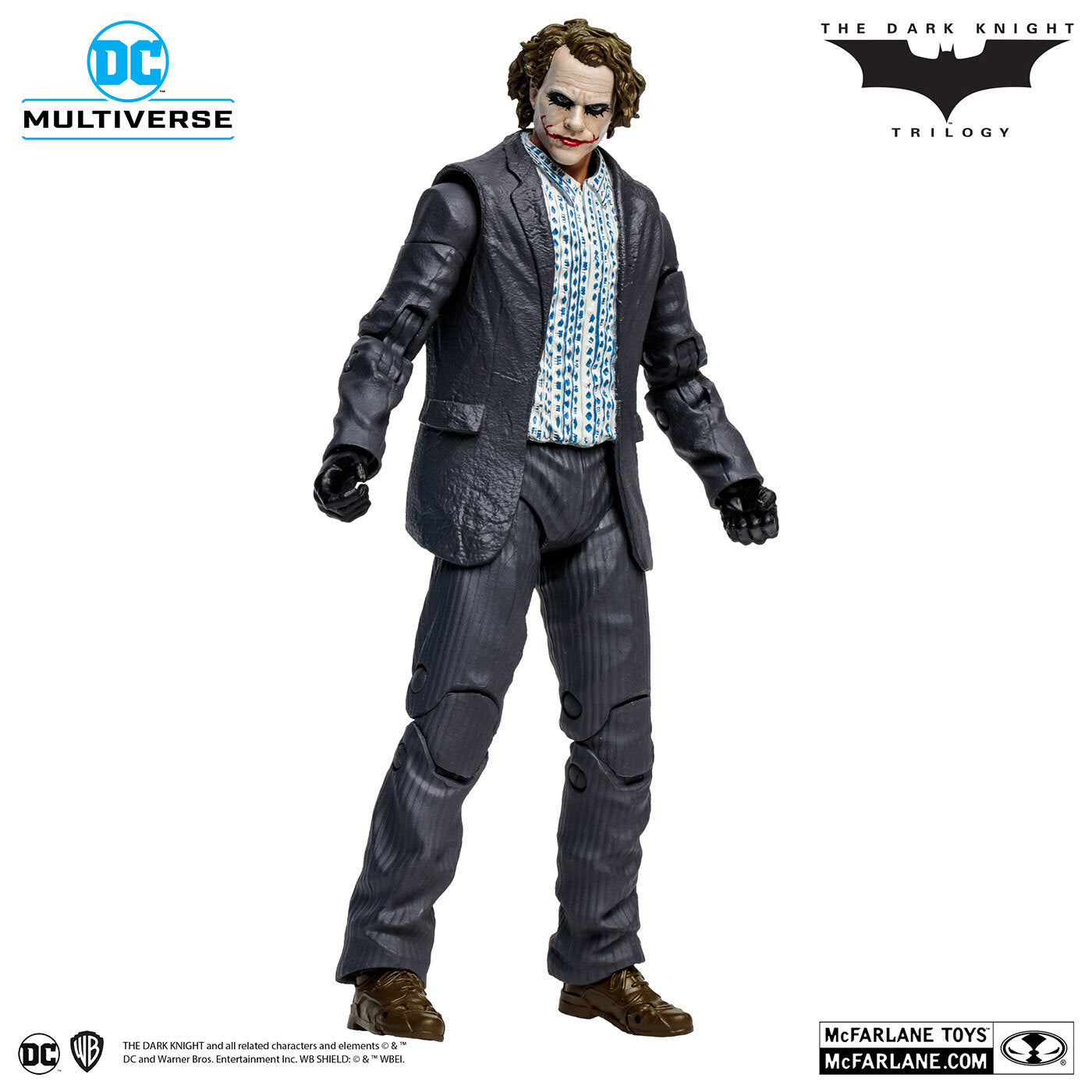 DC マルチバース ダークナイト・トリロジー #234 ジョーカー (銀行強盗) 7インチ アクションフィギュア 国内版 開封品