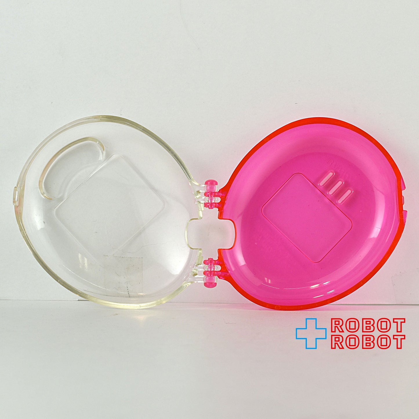 バンダイ たまごっち オスっち&メスっち用 クリアケース 赤&青セット