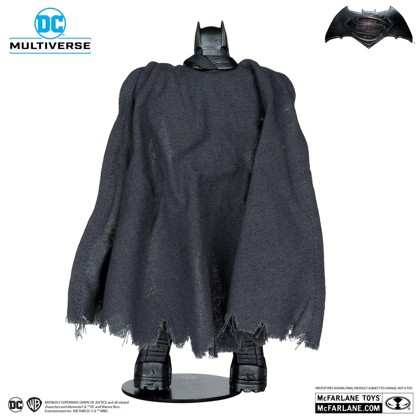 マクファーレン・トイズ DCマルチバース バットマン vs スーパーマン ジャスティスの誕生 アーマード・バットマン プラチナム・エディション 7インチ アクションフィギュア 未開封