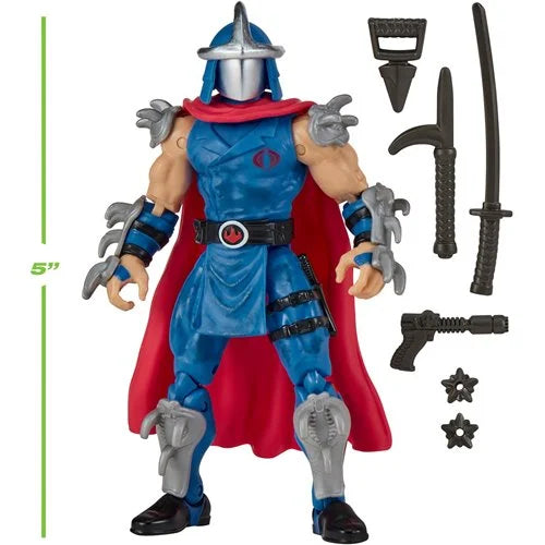 プレイメイツ ティーンエイジ・ミュータント・ニンジャ・タートルズ TMNT x G.I.ジョー シュレッダー as コブラコマンダー アクションフィギュア 未開封