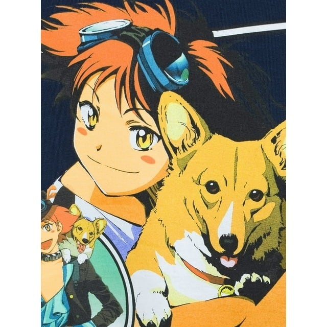 Tシャツ カウボーイビバップ エド&アイン ネイビー