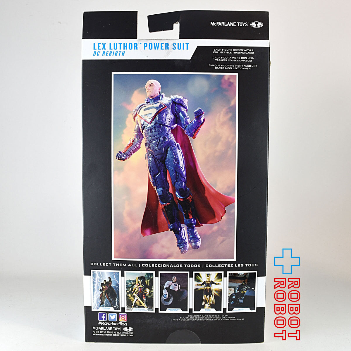 マクファーレン・トイズ DCマルチバース ゴールドラベル レックス・ルーサー パワースーツ 7インチ アクションフィギュア 国内版 未開封