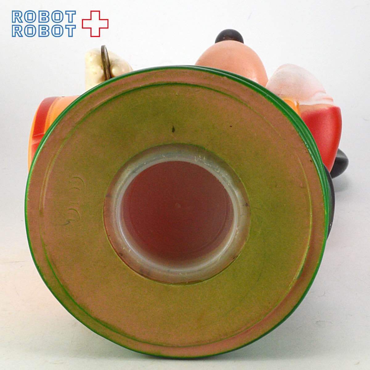 ディズニー ミッキーマウス w ドラム ソフビ貯金箱 アニマルトイズ