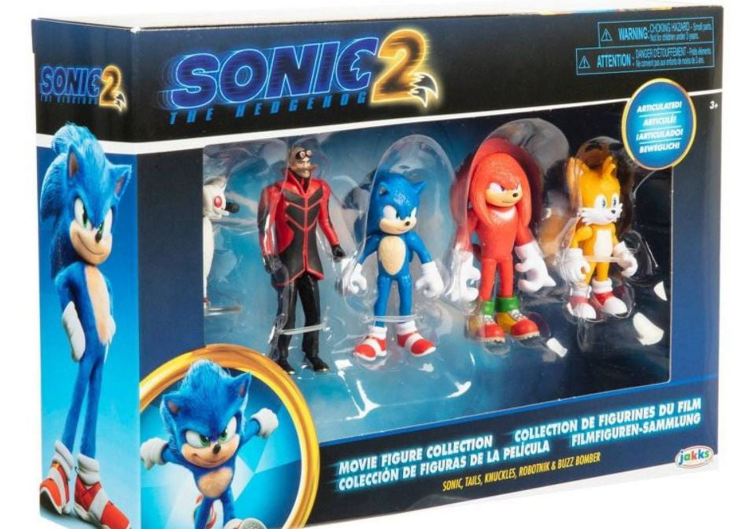 ソニック・ザ・ムービー ソニック VS ナックルズ ムービーフィギュアコレクション 未開封