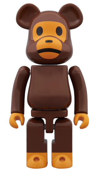 メディコム ベアブリック BE@RBRICK World Wide Tour 2 100% 超合金 A BATHING APE BABY MILO 未開封 4号店商品