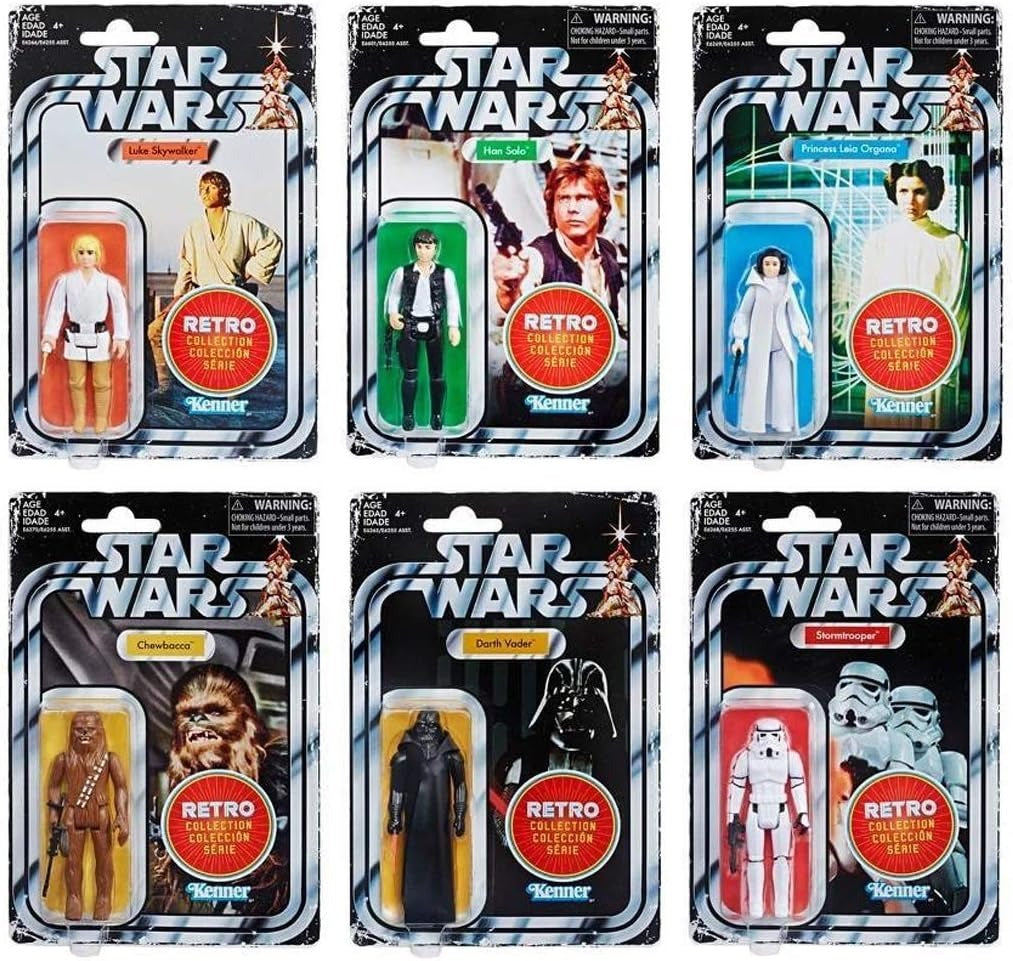 スター・ウォーズ レトロコレクション 6体セット MOC