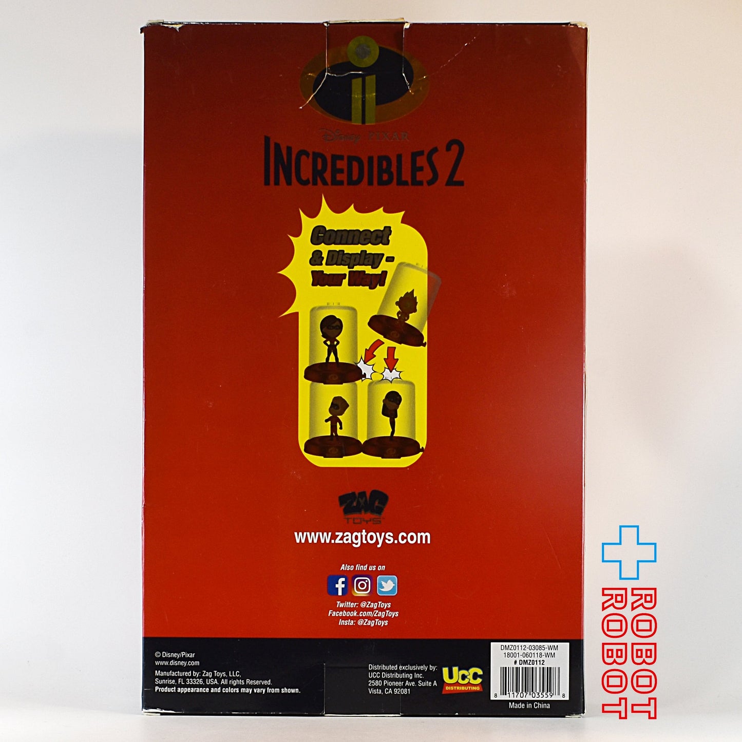 ディズニー ピクサー インクレディブル・ファミリー ミニフィギュア ザグトイズ社