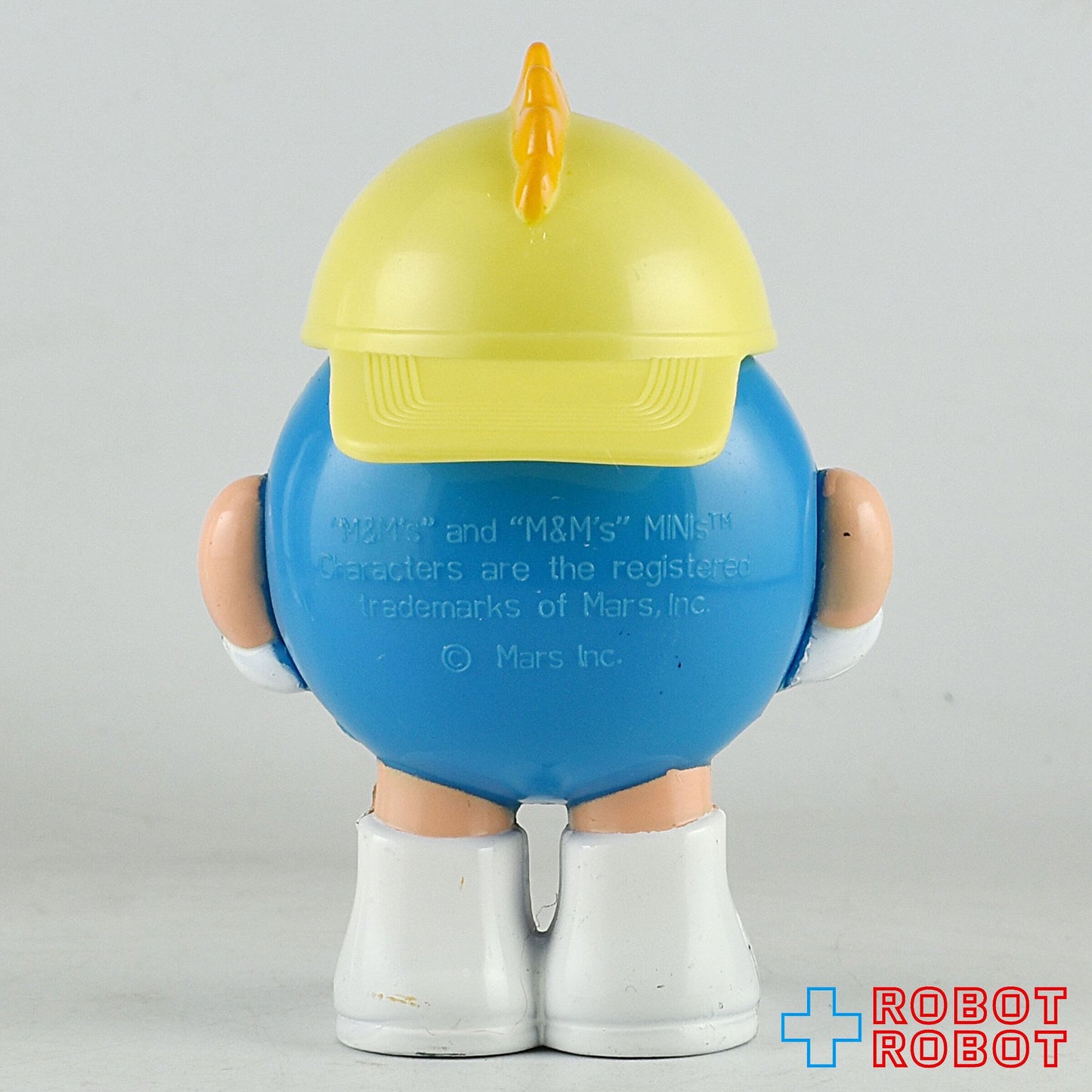M&M's ミニディスペンサー フィギュア ブルー・ひよこ帽子