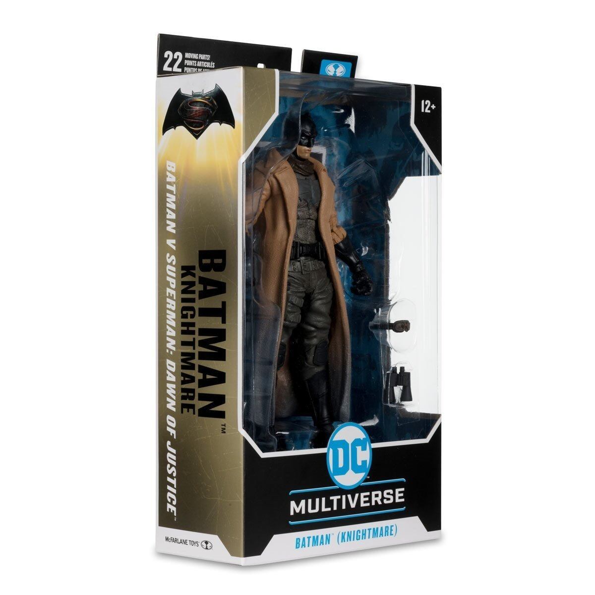 マクファーレン・トイズ DCマルチバース バットマン vs スーパーマン ジャスティスの誕生 ナイトメアバットマン 7インチ アクションフィギュア 未開封