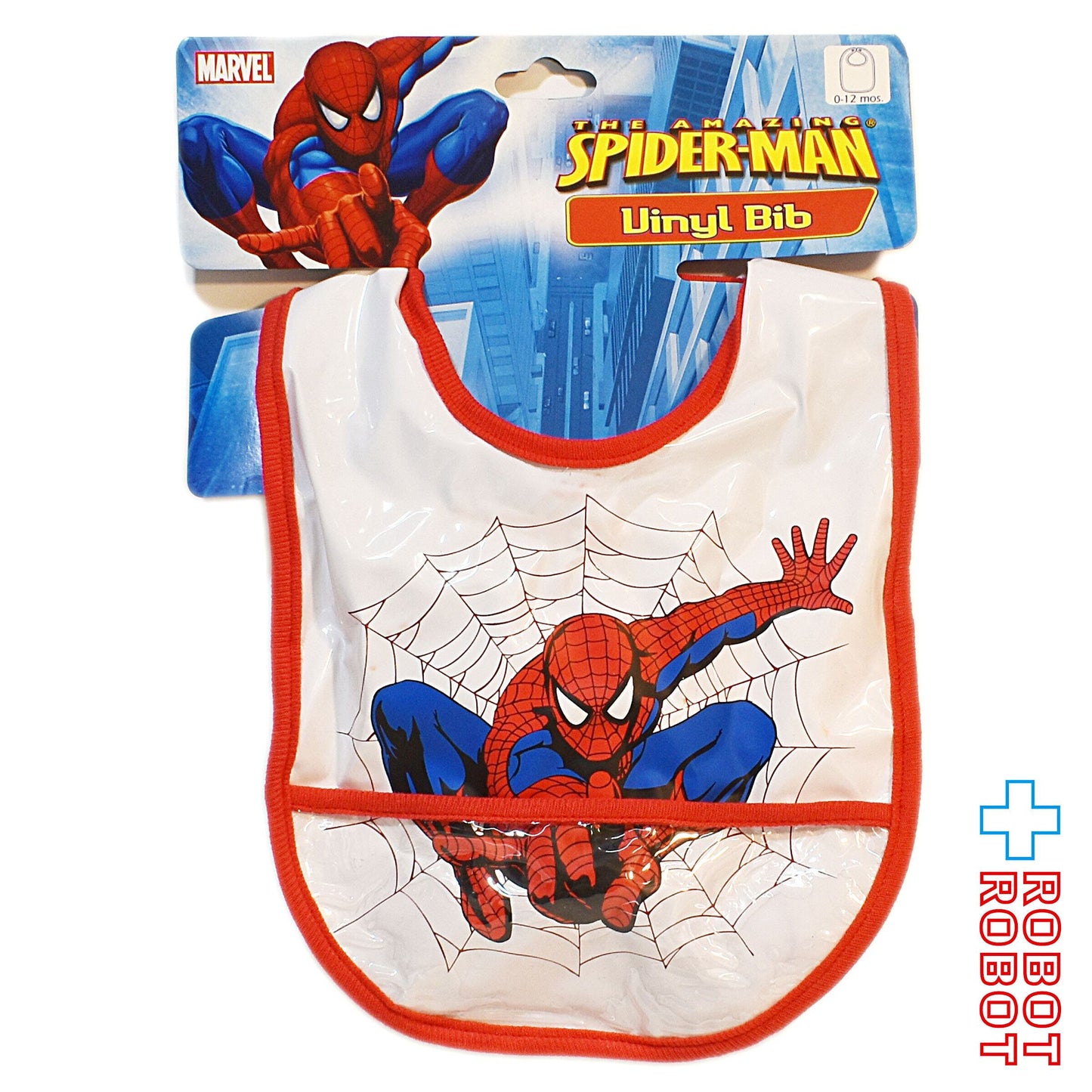 マーベル スパイダーマン ビニール ビブ よだれかけ 2006