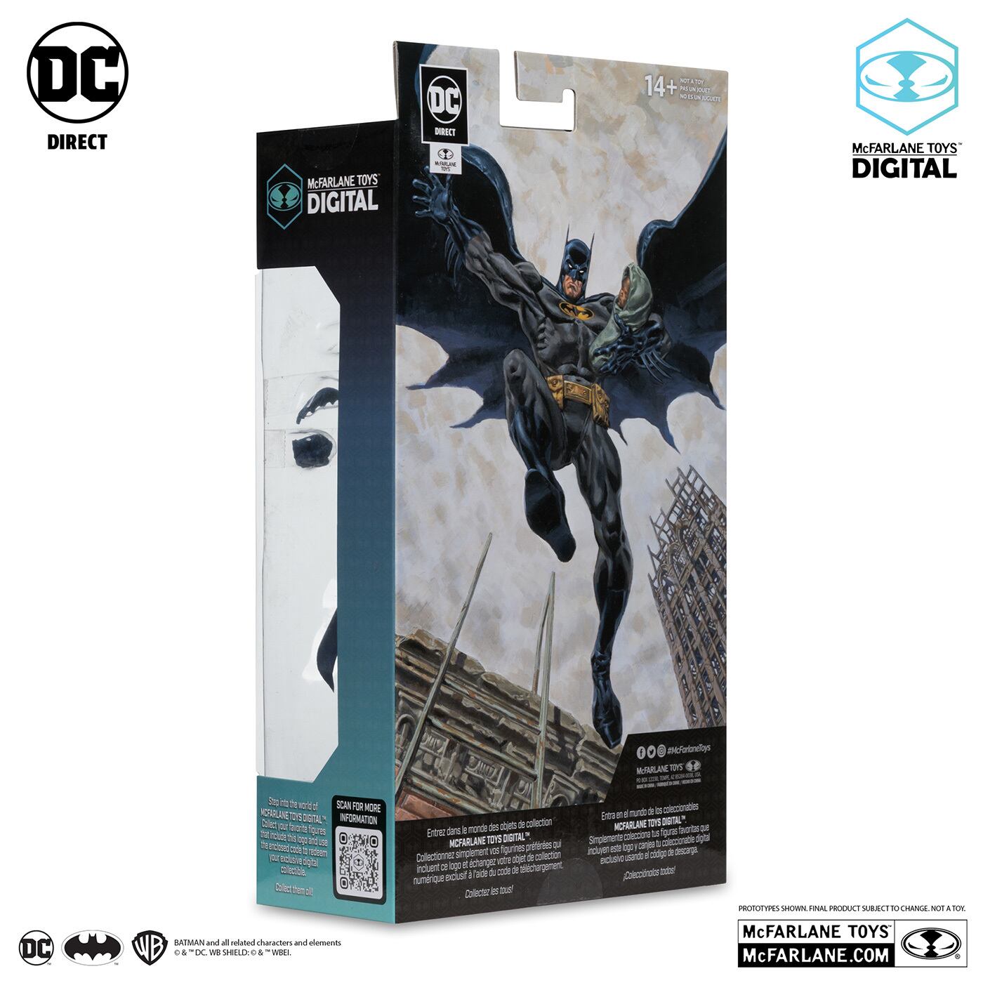 DC ダイレクト バットマン (No Man's Land) 7インチ アクションフィギュア 国内版 未開封