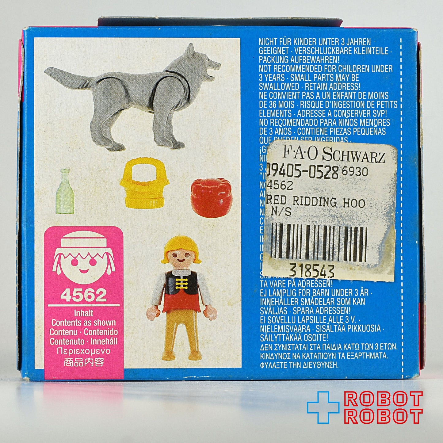 プレイモービル 4562 スペシャル 赤ずきんちゃん&オオカミ 未開封